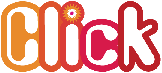 Logo Click, partner ASML Schoolvoetbaltoernooi